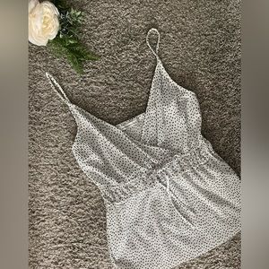 Abercrombie & Fitch Polka Dot Tank Top